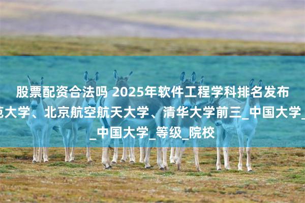 股票配资合法吗 2025年软件工程学科排名发布：华东师范大学、北京航空航天大学、清华大学前三_中国大学_等级_院校