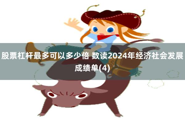 股票杠杆最多可以多少倍 数读2024年经济社会发展成绩单(4)